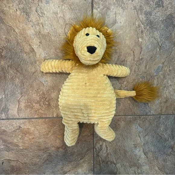 Jellycat Cordy Roy Lion Plush Medium Size Yellow Brown Stuffed Animal Retired - Picture 1 of 9
